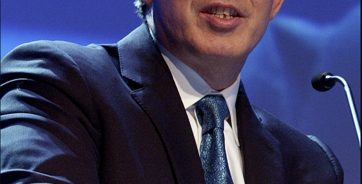 Tony Blair, presidente del Board of Peace que supervisa el plan de desarme de Hamás en Gaza